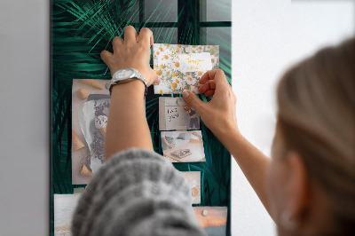 Magnetisch bord Tropische bladeren