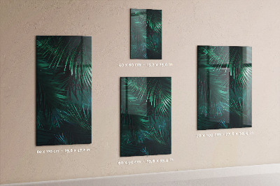 Magnetisch bord Tropische bladeren