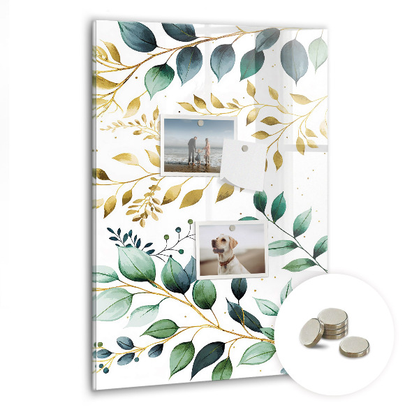 Memo bord Bloemenpatroon