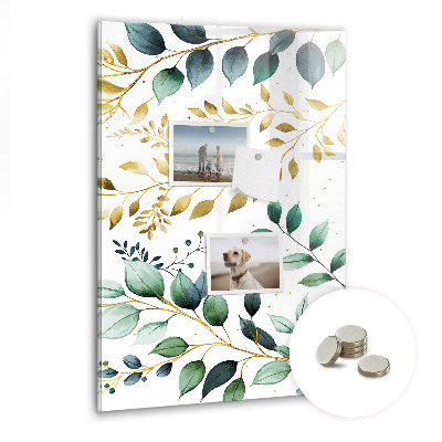 Memo bord Bloemenpatroon