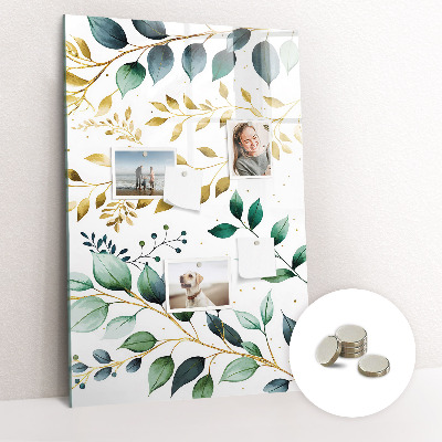 Memo bord Bloemenpatroon