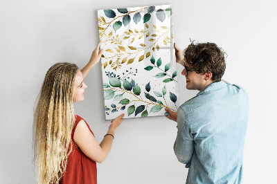 Memo bord Bloemenpatroon