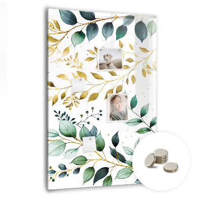 Memo bord Bloemenpatroon