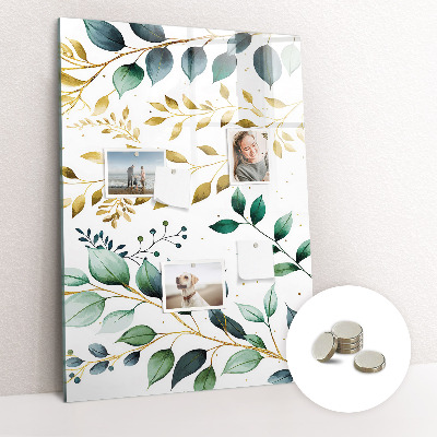 Memo bord Bloemenpatroon