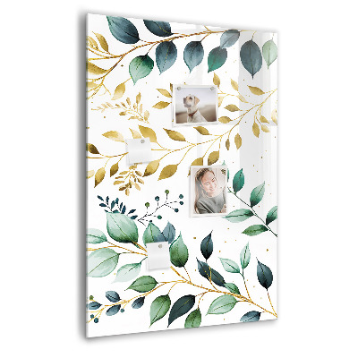 Memo bord Bloemenpatroon