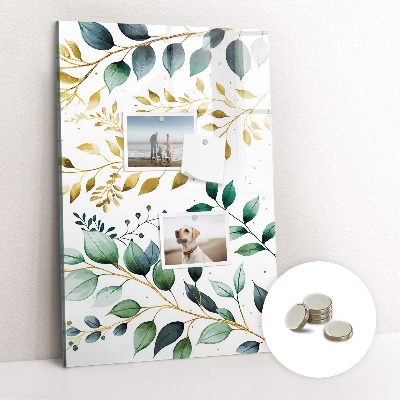 Memo bord Bloemenpatroon