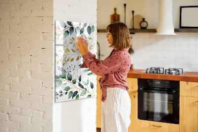 Memo bord Bloemenpatroon