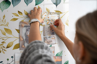 Memo bord Bloemenpatroon