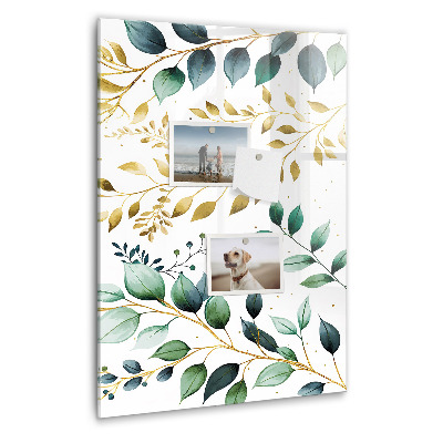 Memo bord Bloemenpatroon