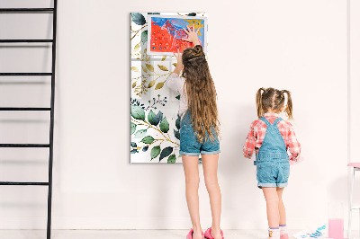 Memo bord Bloemenpatroon