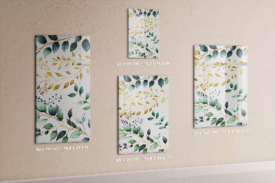 Memo bord Bloemenpatroon