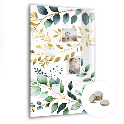 Memo bord Bloemenpatroon