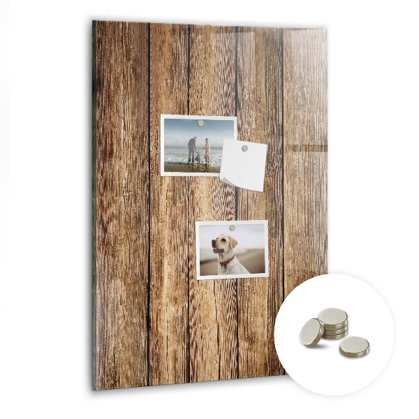 Memo bord Houtstructuur