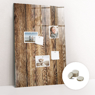 Memo bord Houtstructuur