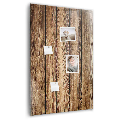 Memo bord Houtstructuur