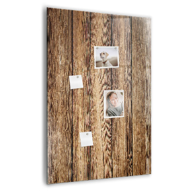 Memo bord Houtstructuur