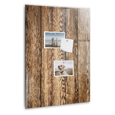 Memo bord Houtstructuur