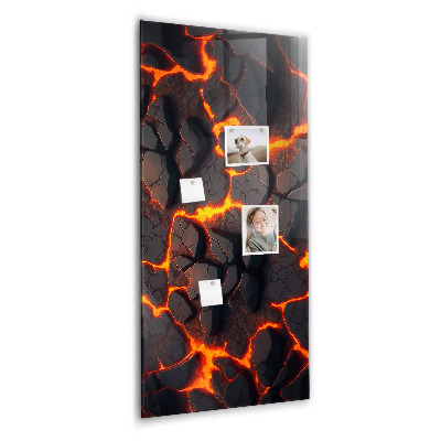 Magnetisch bord Vulkaanlava