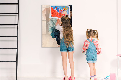 Magneetbord Abstracte vlekken