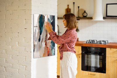 Memo bord Abstracte vlekken