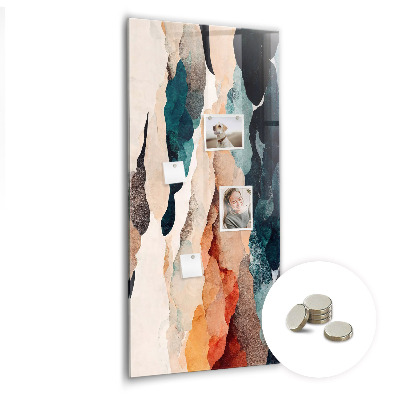 Memo bord Abstracte vlekken