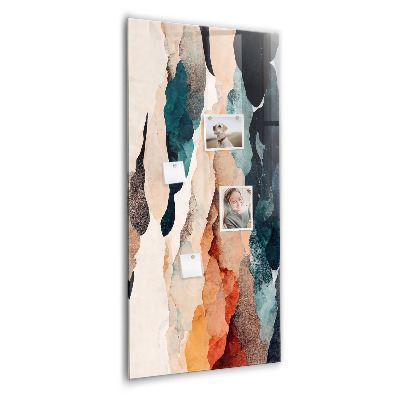 Memo bord Abstracte vlekken