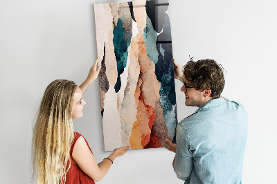 Memo bord Abstracte vlekken