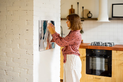 Memo bord Abstracte vlekken