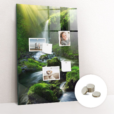 Magnetisch bord Waterval met rotsen