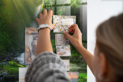 Magnetisch bord Waterval met rotsen