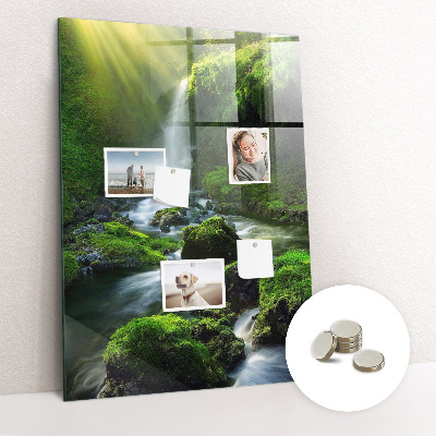 Magnetisch bord Waterval met rotsen