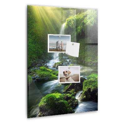 Magnetisch bord Waterval met rotsen