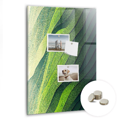 Memo bord Lijnen landschap natuur