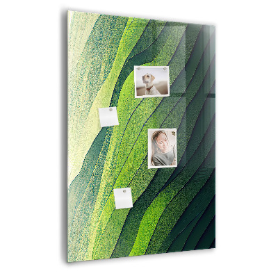 Memo bord Lijnen landschap natuur