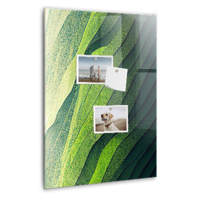 Memo bord Lijnen landschap natuur