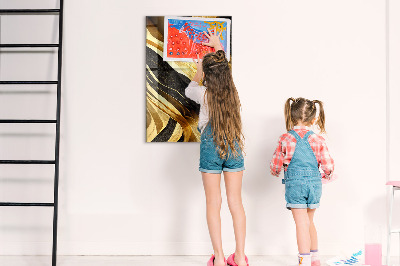 Magneetbord Abstracte lijnen