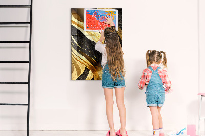 Magneetbord Abstracte lijnen