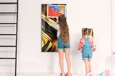 Magneetbord Abstracte lijnen