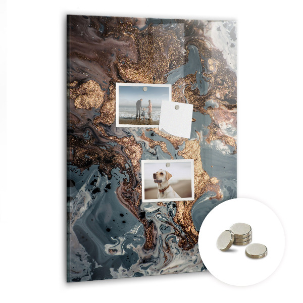 Magneetbord Marmeren kunst