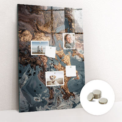 Magneetbord Marmeren kunst