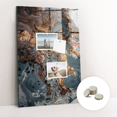 Magneetbord Marmeren kunst