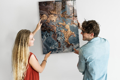 Magneetbord Marmeren kunst