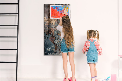 Magneetbord Marmeren kunst