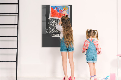 Magnetisch bord Retroposter