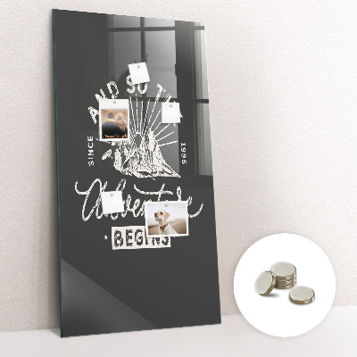 Magnetisch bord Retroposter