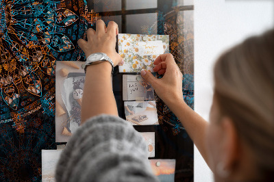 Magneetbord Decoratieve mandala