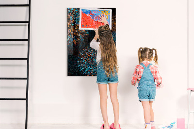 Magneetbord Decoratieve mandala