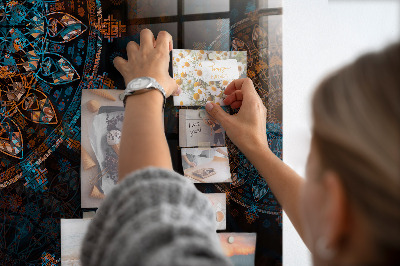 Magneetbord Decoratieve mandala