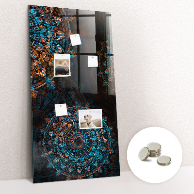 Magneetbord Decoratieve mandala