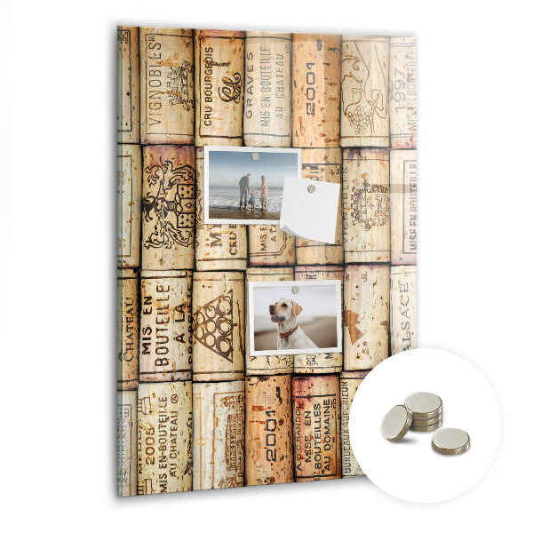 Magnetisch bord Wijnkurken